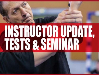 Instructor update, Tests, Seminar by Avi Moyal