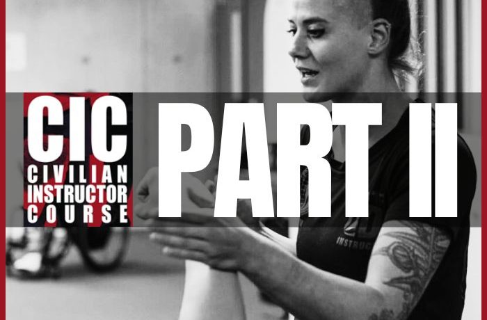 Civilian Instructor Course Part 2
